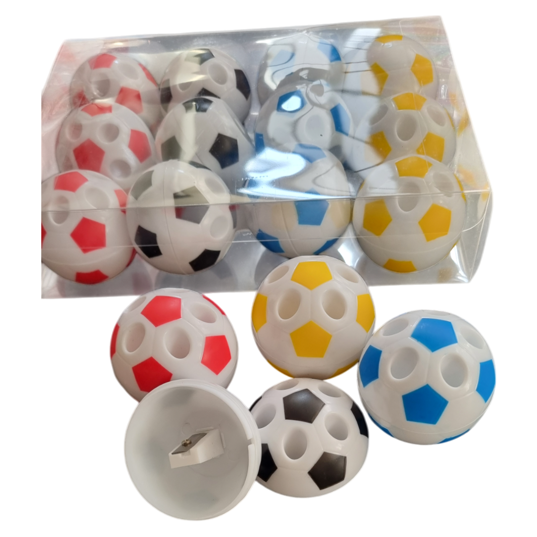 Sacapuntas Metálico Balón De Futbol