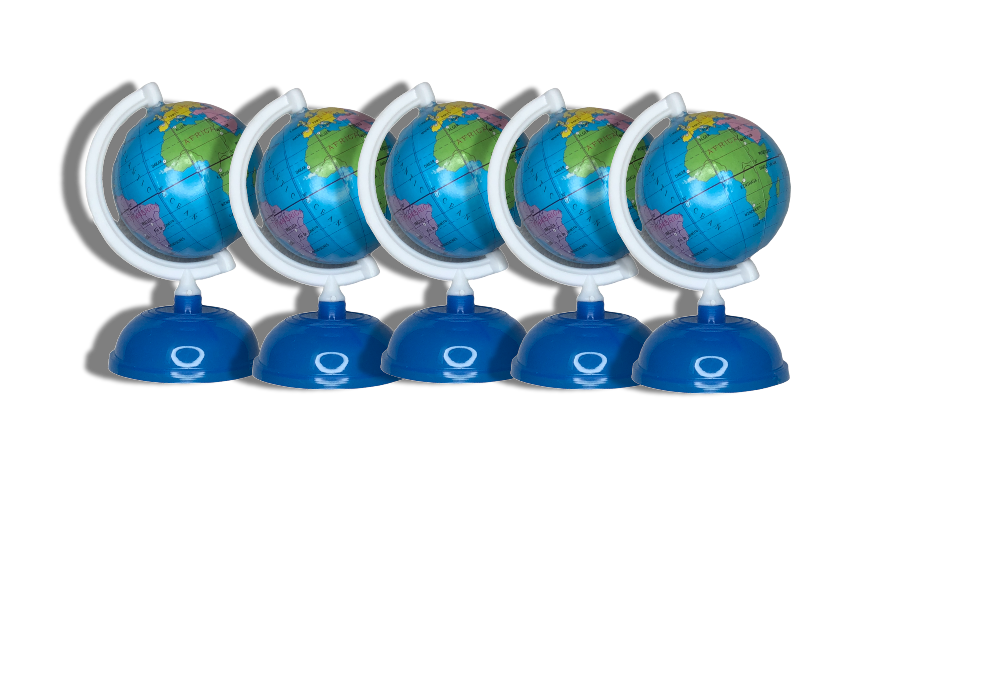 Sacapuntas De Figura Globo Terráqueo