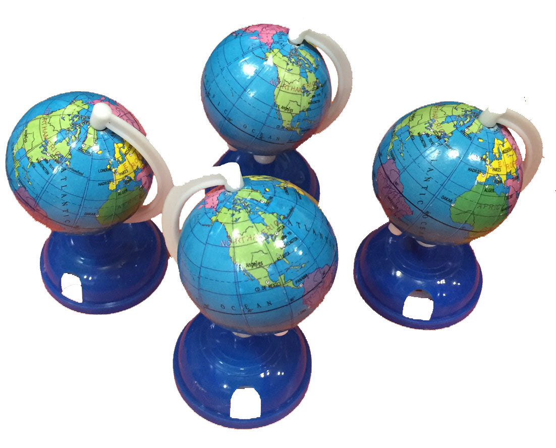 Sacapuntas De Figura Globo Terráqueo