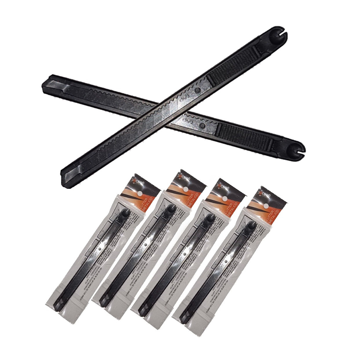 Cúter Metálico Tipo Exacto Chico – Resistente y Preciso