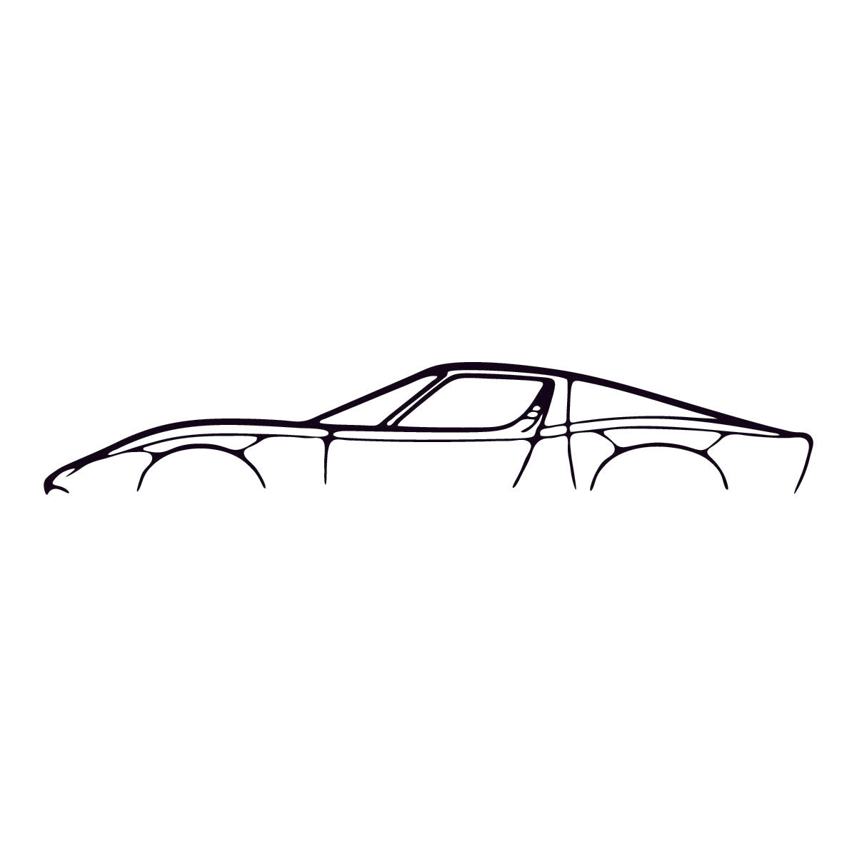 Cuadros de Autos – Corte Láser en MDF 90 x 18 cm