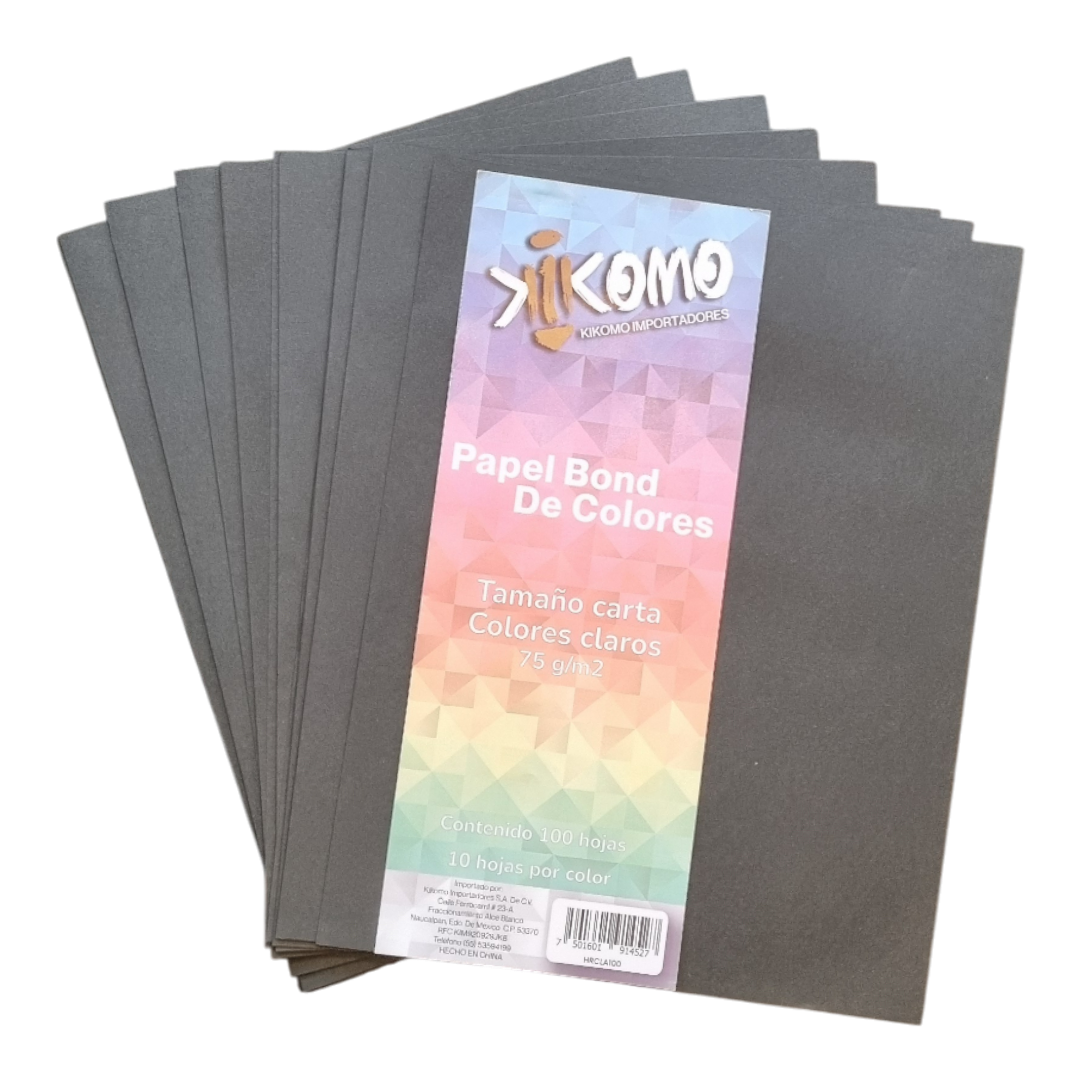 Ciento de Hoja de Color Tamaño Carta
