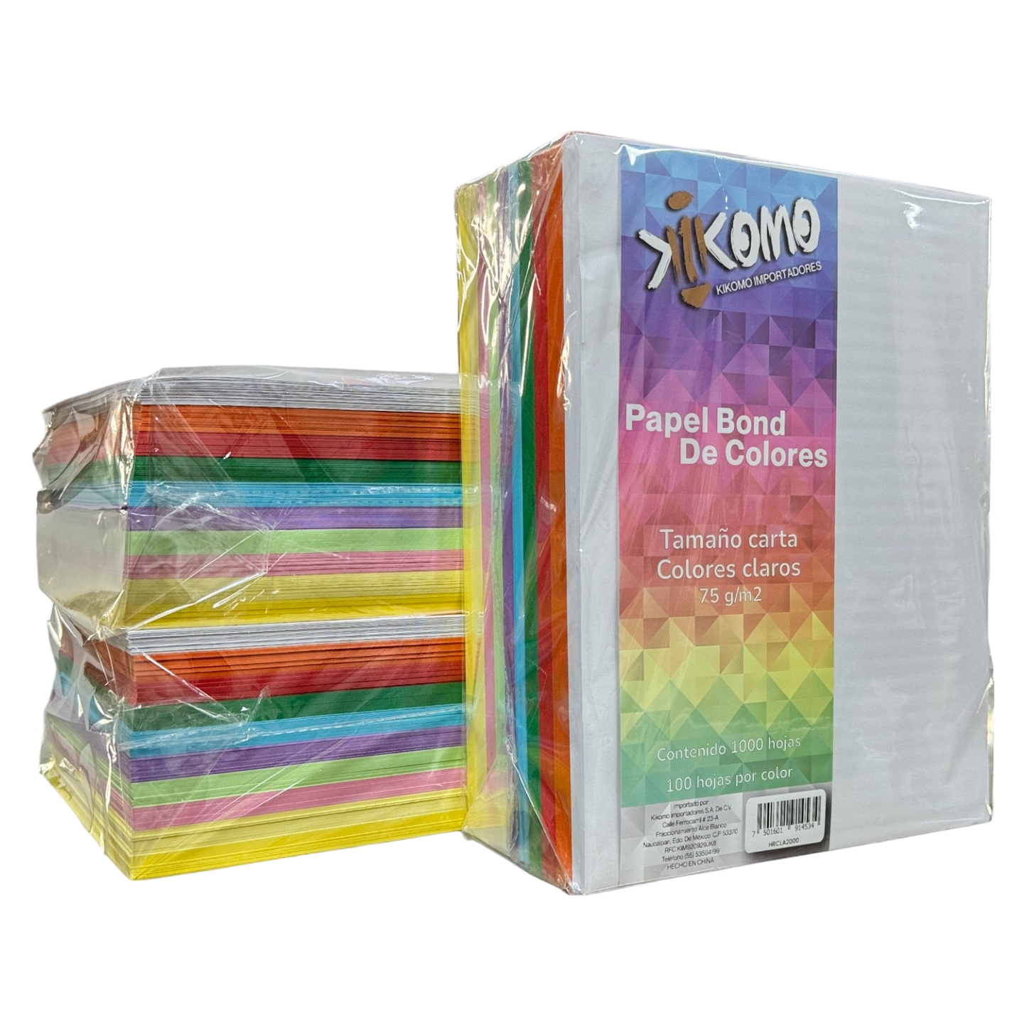 Hoja De Color Tamaño Carta Colores Claros