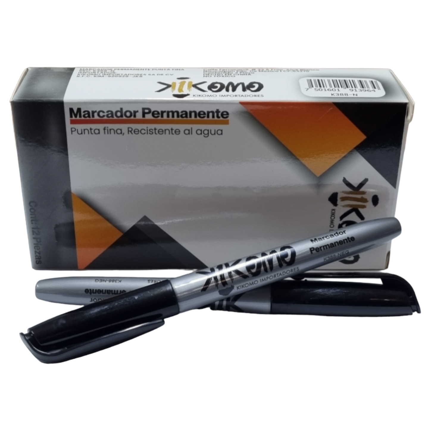 Marcador Permanente Negro