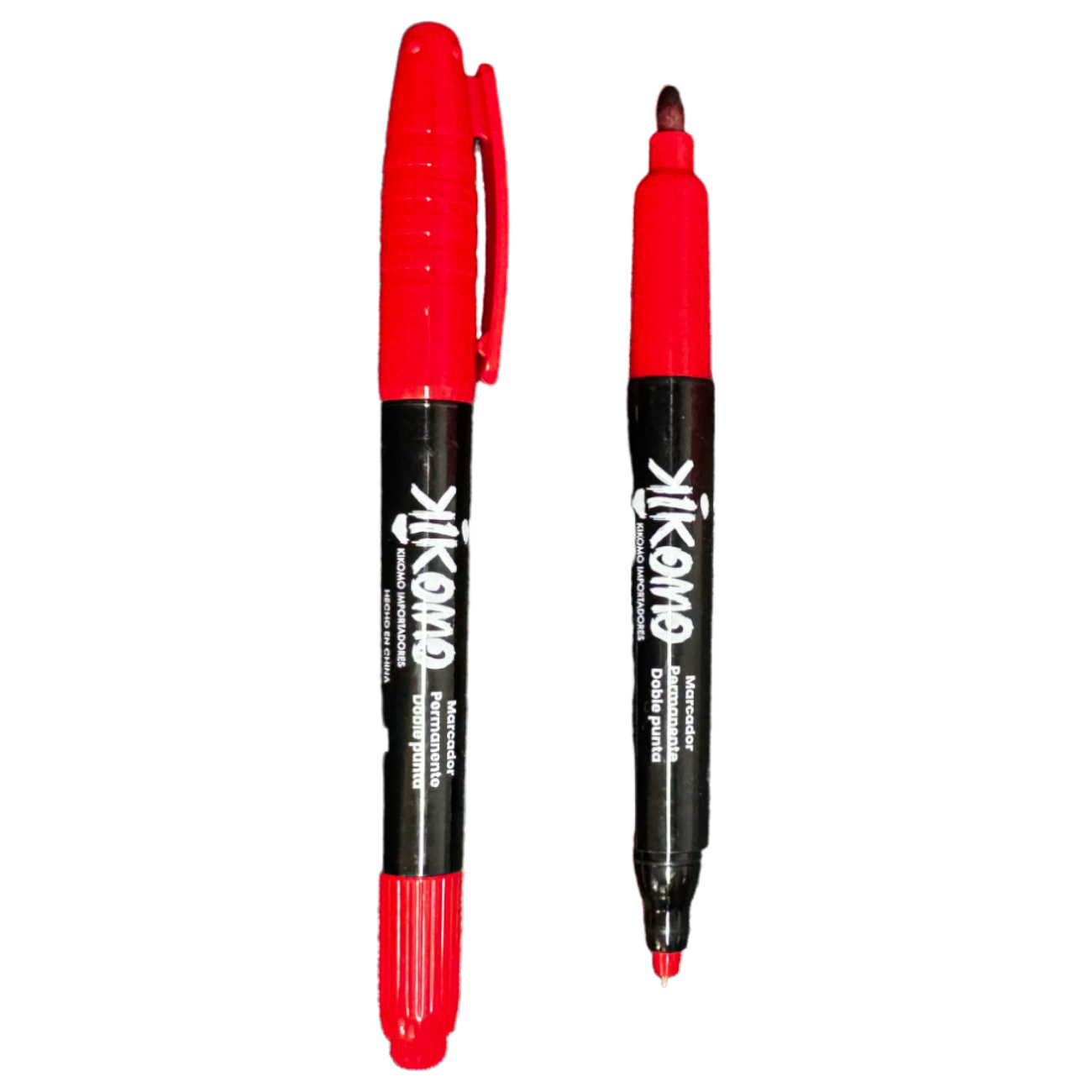 Marcador Permanente Doble Punta