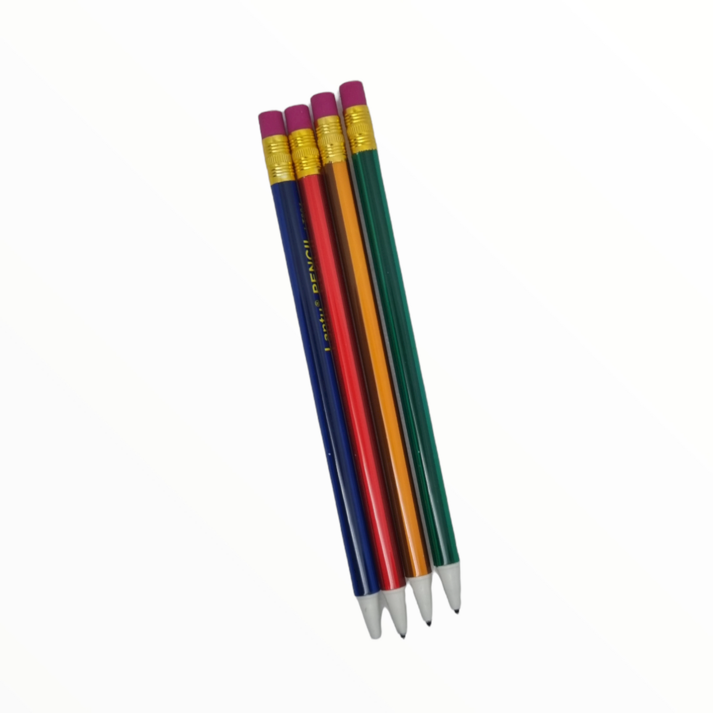 Lapicero Tipo Lápiz Colores y Goma