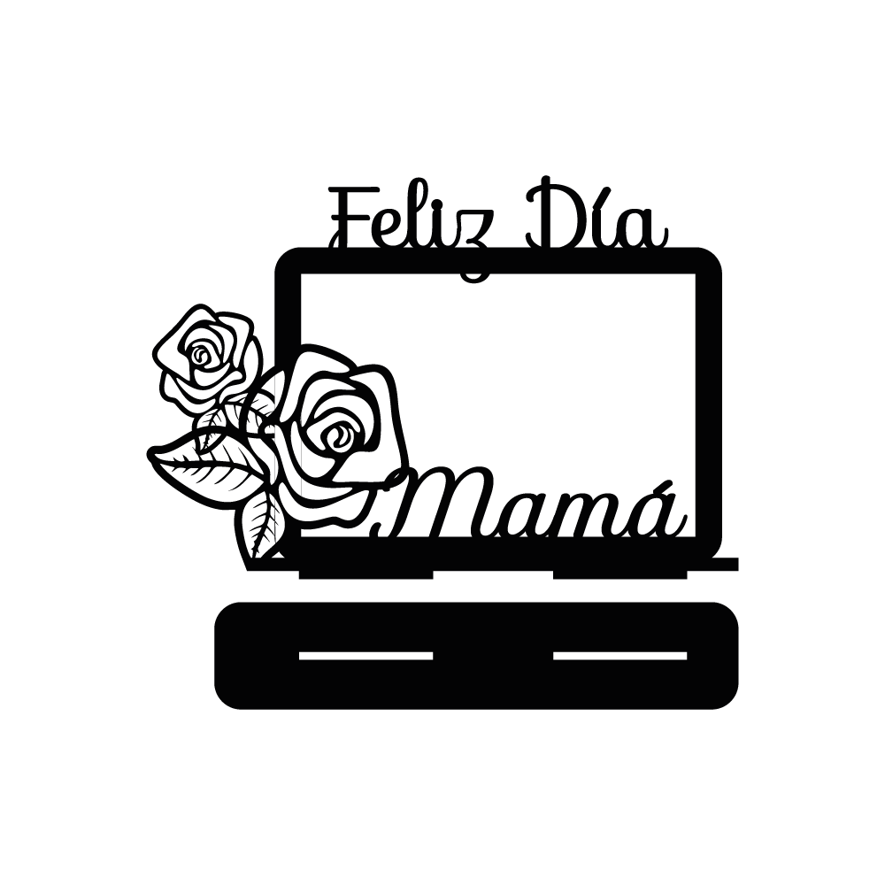 Portaretratos con Leyenda Para El Día De Las Madres