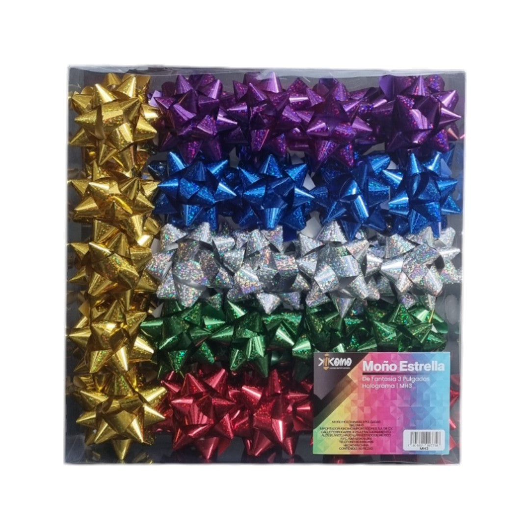 Moño Metálico de fantasía