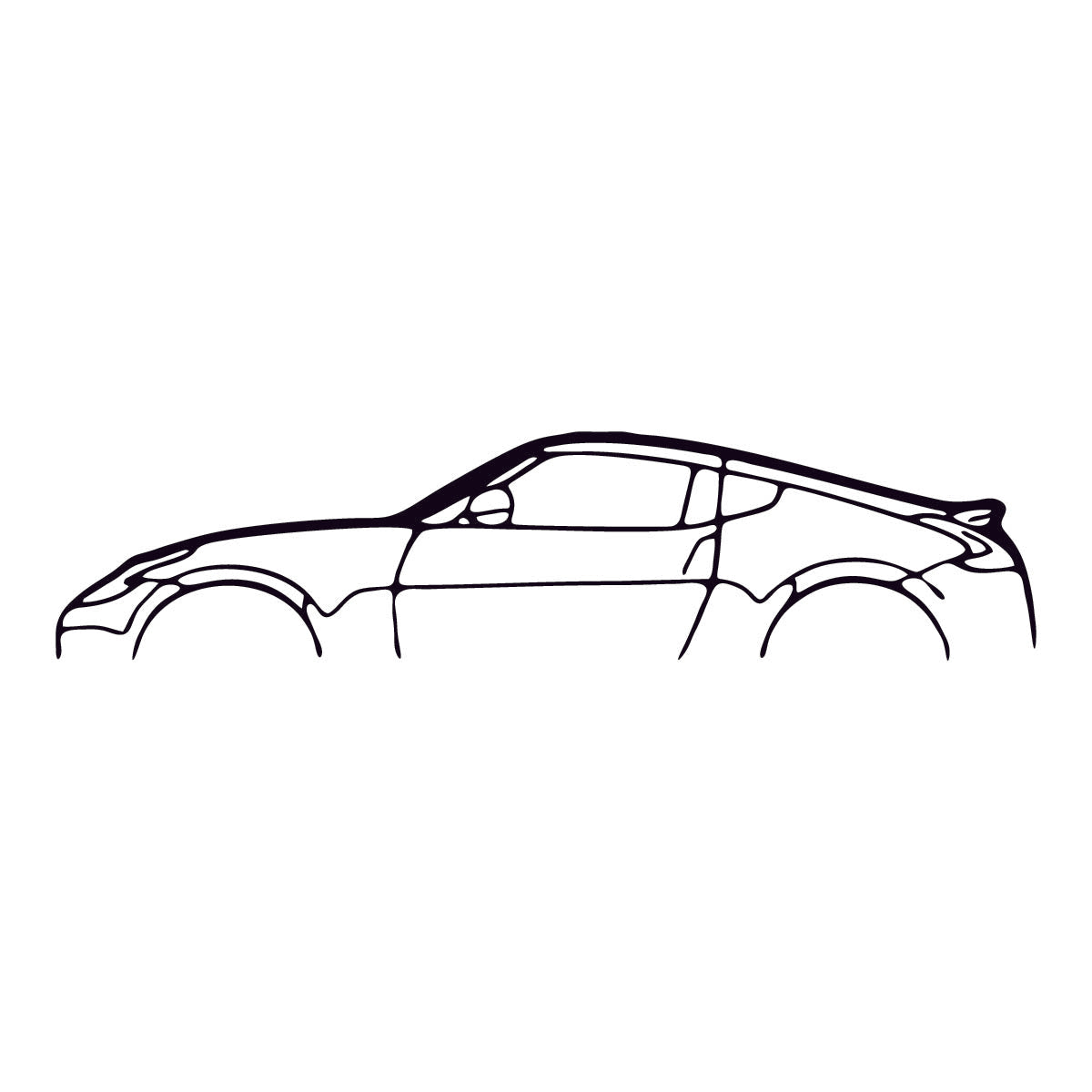 Cuadros de Autos – Corte Láser en MDF 90 x 18 cm