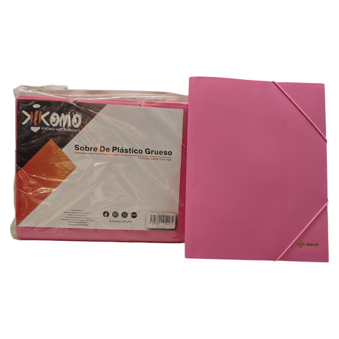 Sobres De Plástico Grueso Con Ligas