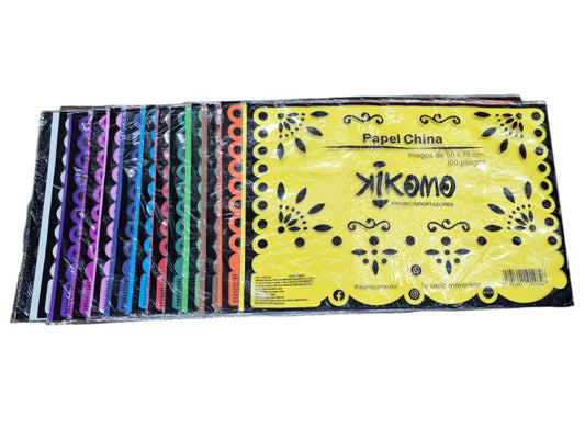 Papel China Cientos Por Color