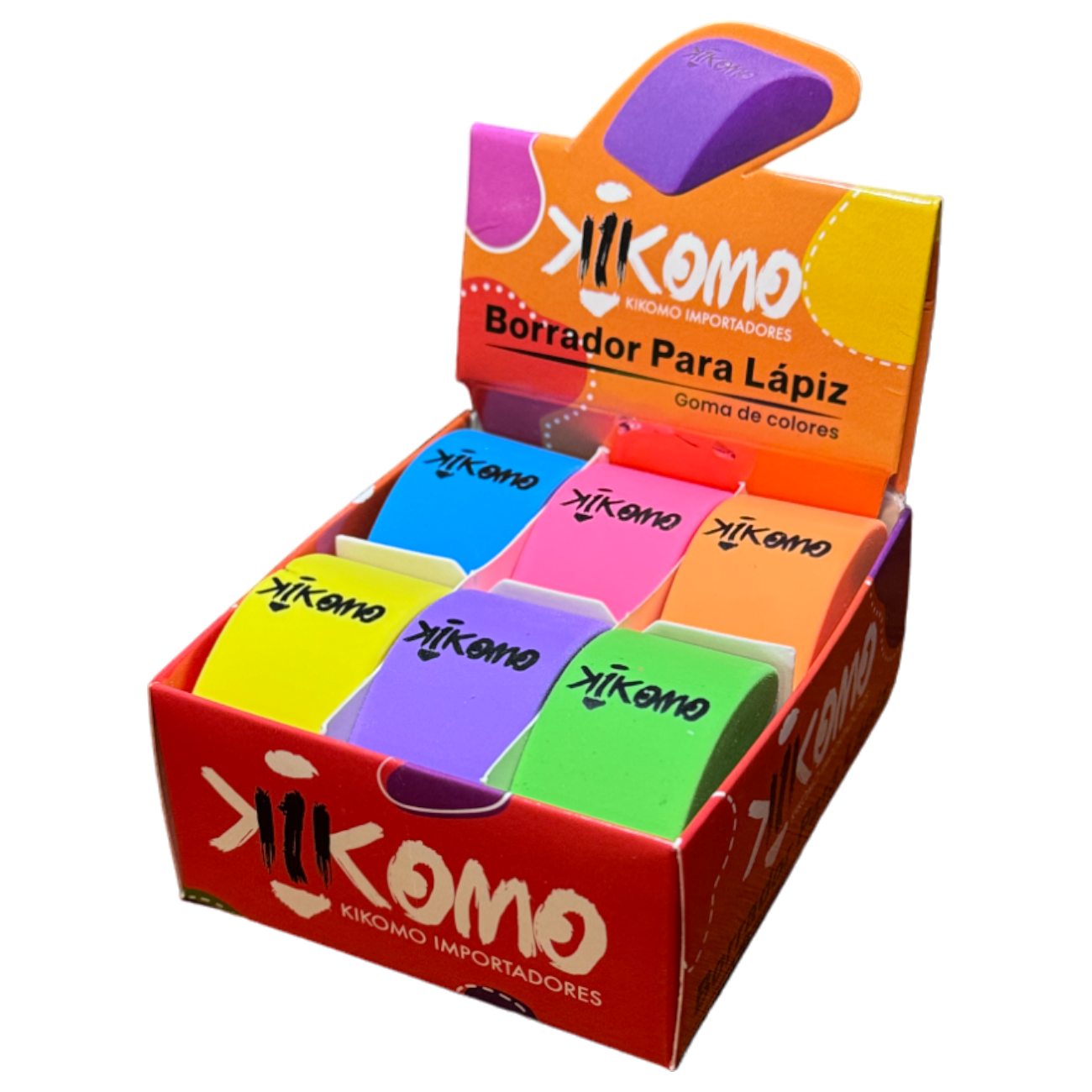 Goma De Colores Novedad