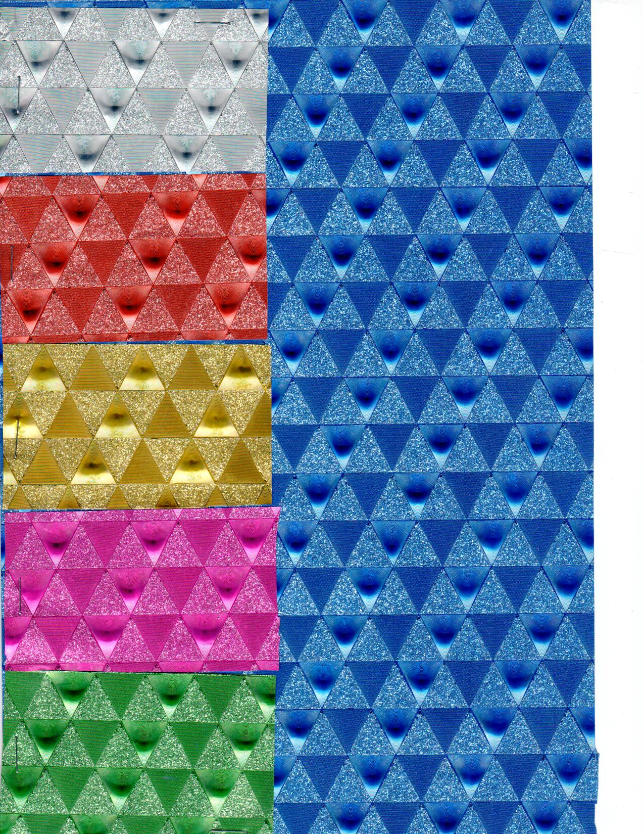 Papel diamantado para envoltura