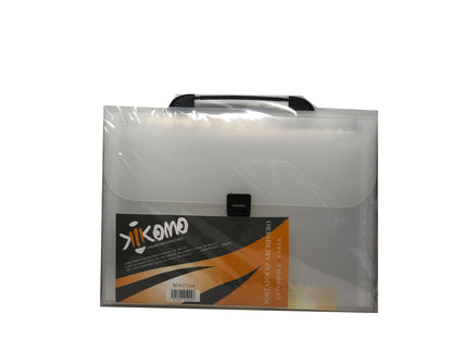 Portafolio Expandible con Asa y Broche – Tamaño Carta, Ideal para Documentos