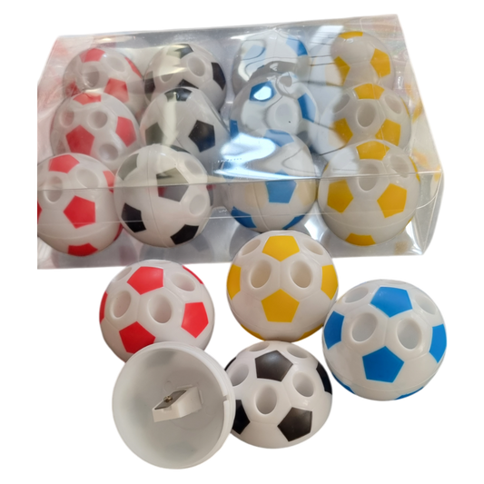 Sacapuntas Metálico Balón De Futbol