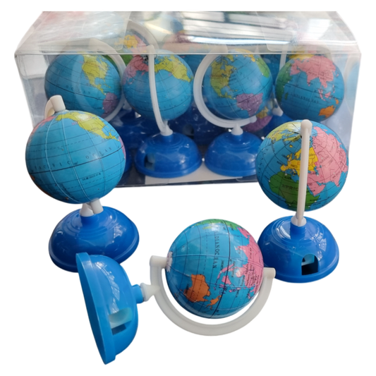 Sacapuntas De Figura Globo Terráqueo