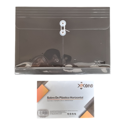 Sobre Horizontal Con Rondana E Hilo Tamaño Carta Y Oficio