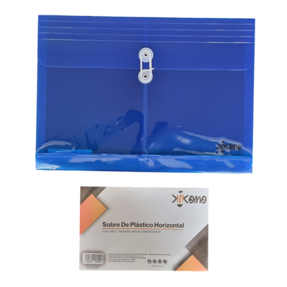 Sobre Horizontal Con Rondana E Hilo Tamaño Carta Y Oficio