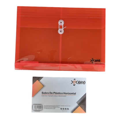 Sobre Horizontal Con Rondana E Hilo Tamaño Carta Y Oficio