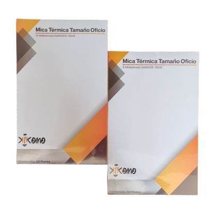 Mica Protectora Tamaño Oficio De 10 U 8 Milésimas