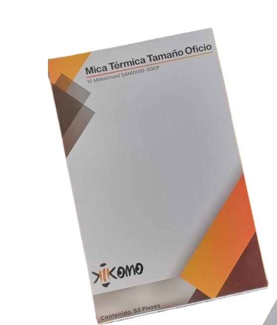 Mica Protectora Tamaño Oficio De 10 U 8 Milésimas