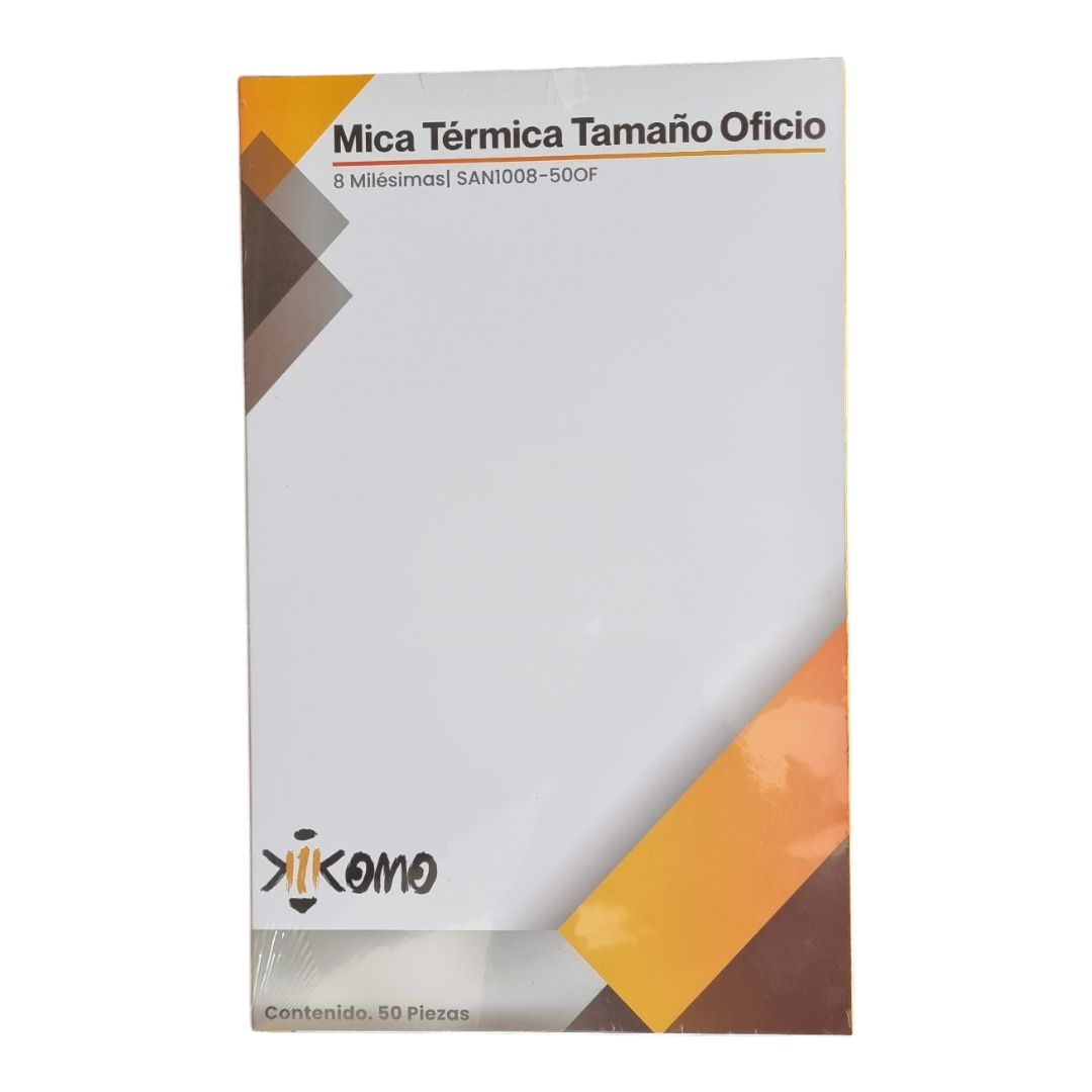 Mica Protectora Tamaño Oficio De 10 U 8 Milésimas