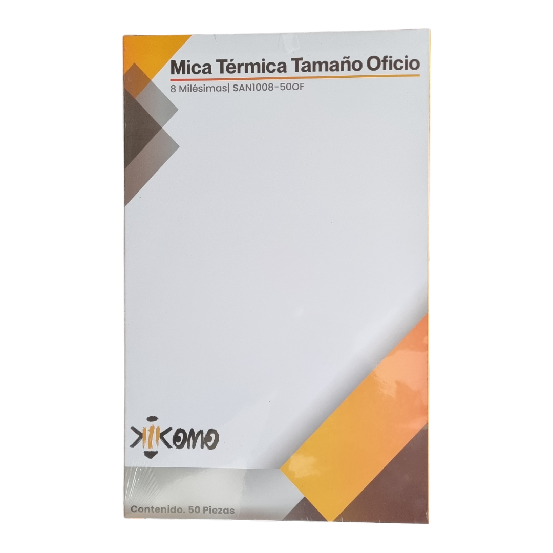 Mica Protectora Tamaño Oficio De 10 U 8 Milésimas