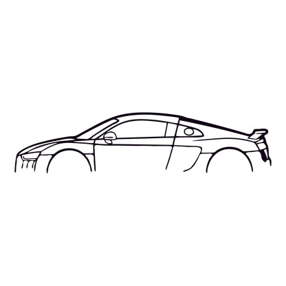Cuadros de Autos – Corte Láser en MDF 90 x 18 cm