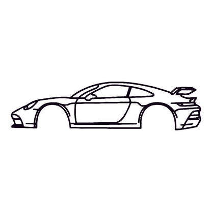 Cuadros de Autos – Corte Láser en MDF 90 x 18 cm