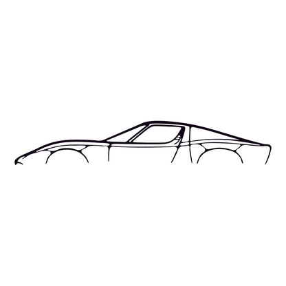 Cuadros de Autos – Corte Láser en MDF 90 x 18 cm