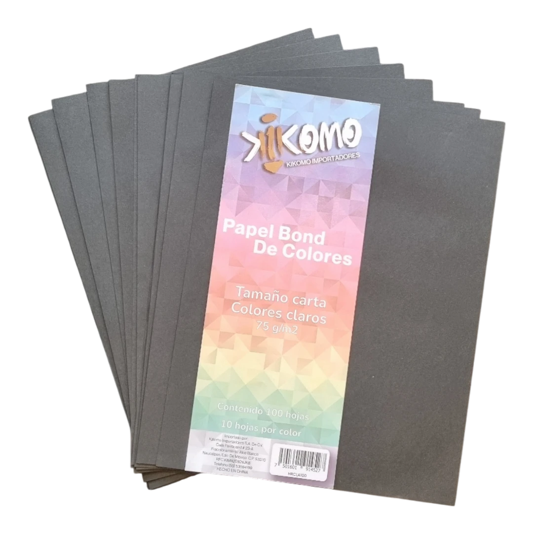 Ciento de Hoja de Color Tamaño Carta