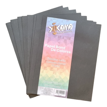 Ciento de Hoja de Color Tamaño Carta