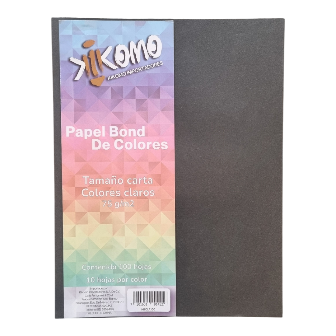 Ciento de Hoja de Color Tamaño Carta