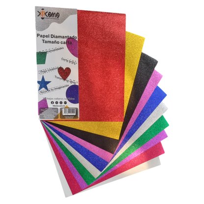 Papel Diamantado Tamaño Carta
