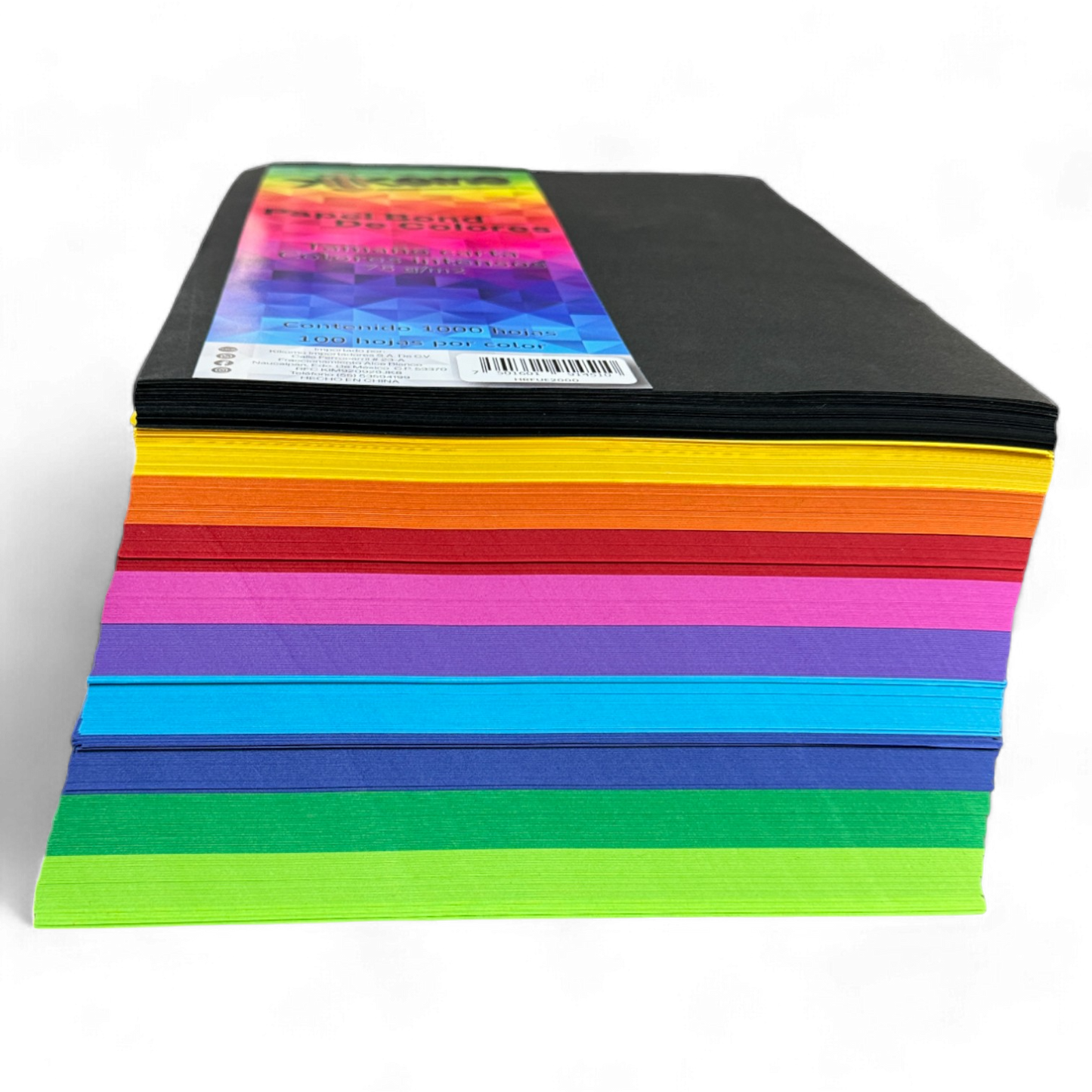 Hoja De Color Tamaño Carta Colores Intensos