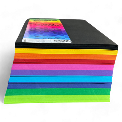 Hoja De Color Tamaño Carta Colores Intensos