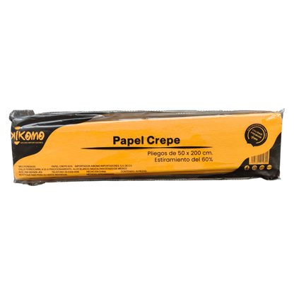 Papel Crepé 10 Pliegos de 50x200