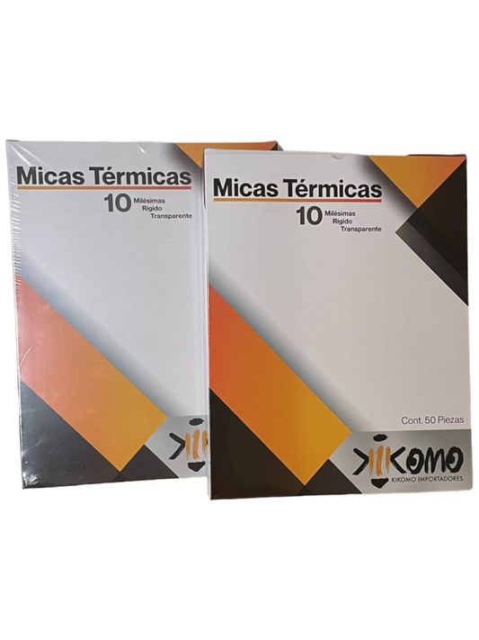Mica Protectora Transparente Tamaño Carta De 10 Milésimas