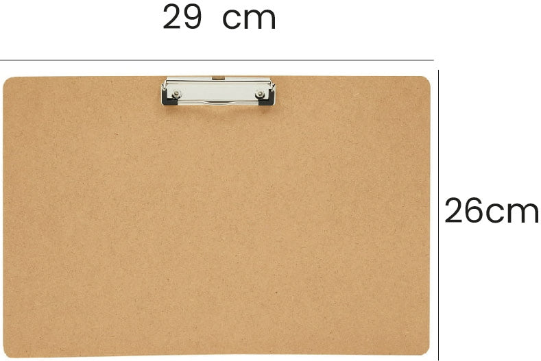 Tabla Sujeta Papeles Clip Tamaño Carta Horizontal