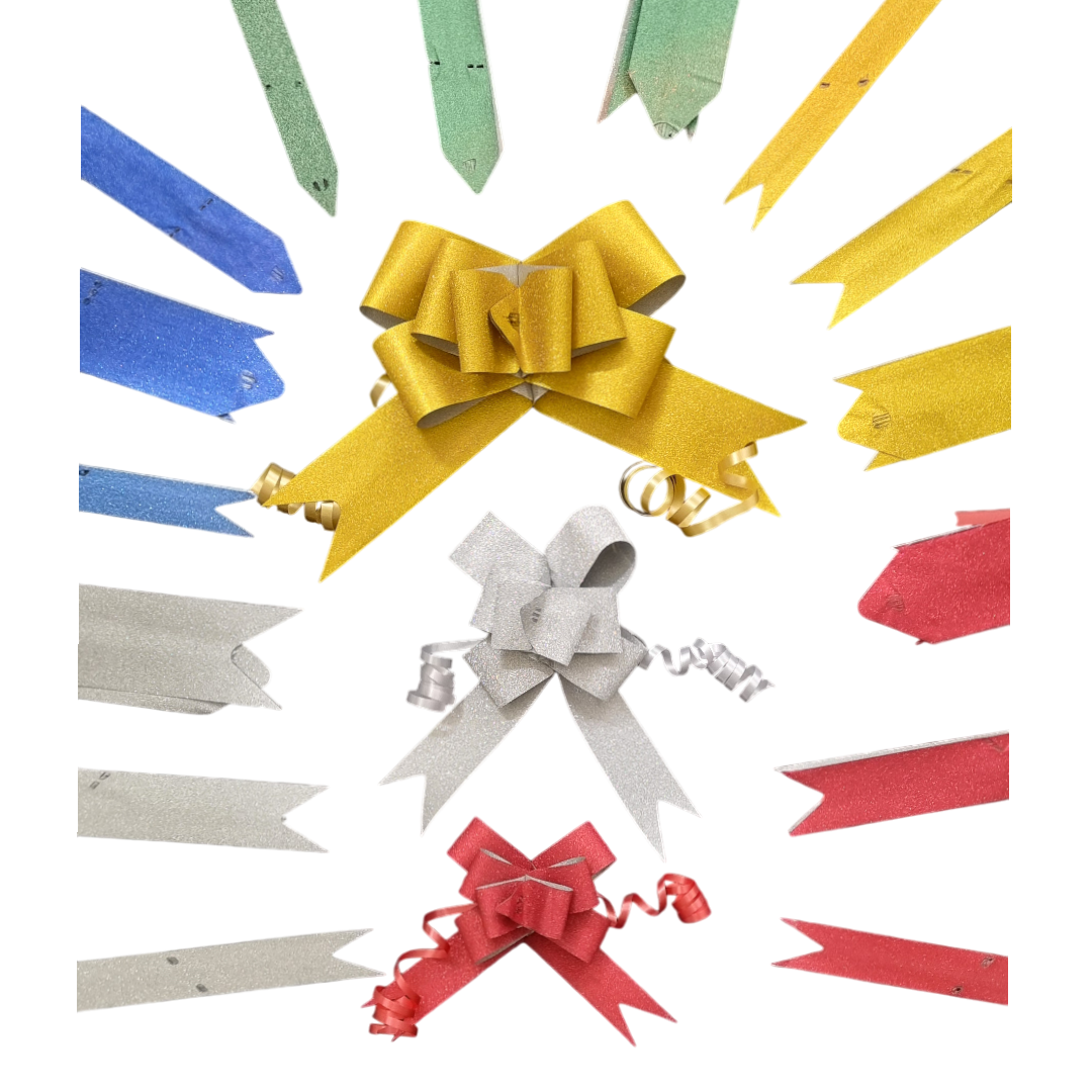 Moño Mágico Bolsa De 20 Paquetes Con 10 Piezas De Un Solo Color