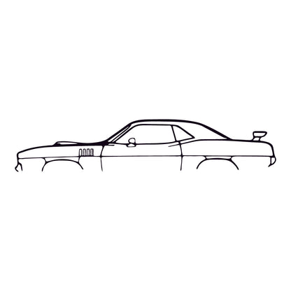 Cuadros de Autos – Corte Láser en MDF 90 x 18 cm