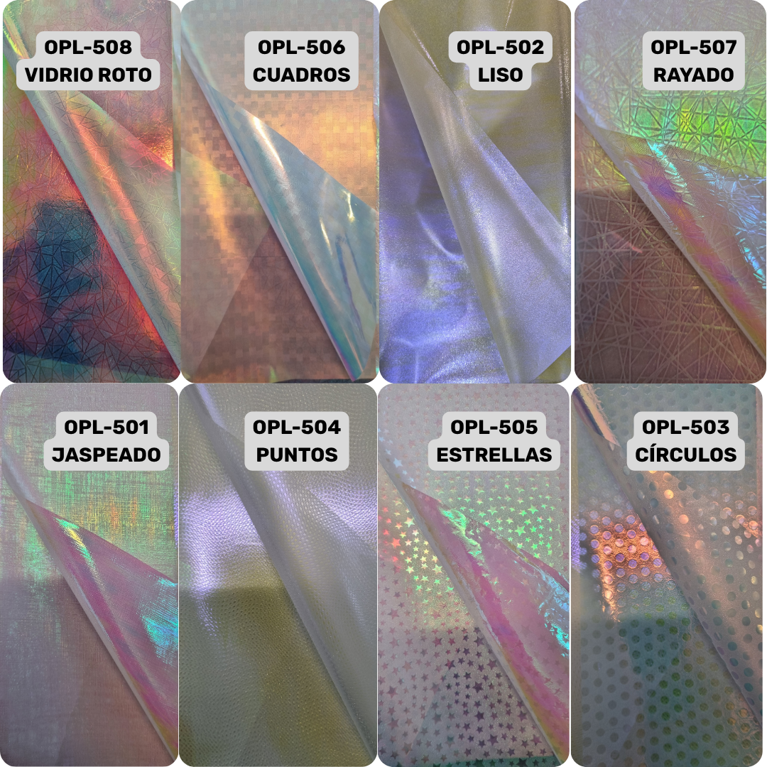 Papel Iridiscente (Tornasol) Paquete Con 20 Pliegos