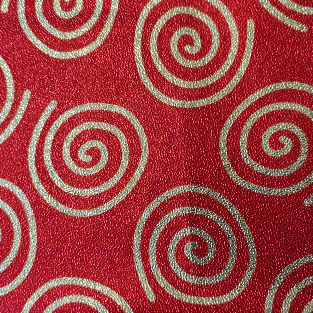 Papel Gofrado Con Patones Plateados Paquete Con 25 Pliegos