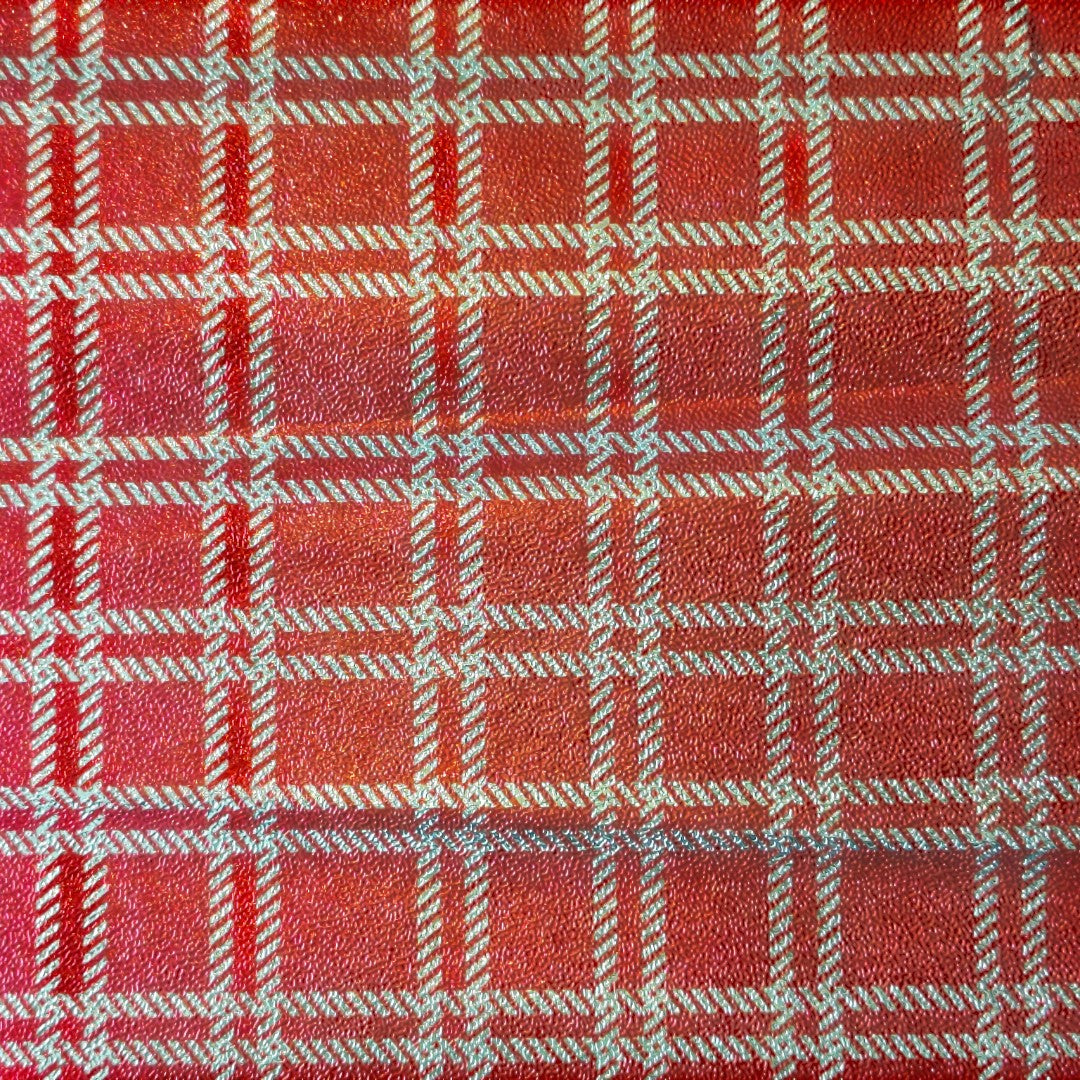 Papel Gofrado Con Patones Plateados Paquete Con 25 Pliegos