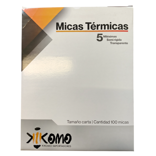 Mica Protectora Transparente De 5 Milésimas