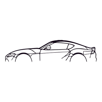 Cuadros de Autos – Corte Láser en MDF 90 x 18 cm