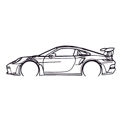 Cuadros de Autos – Corte Láser en MDF 90 x 18 cm