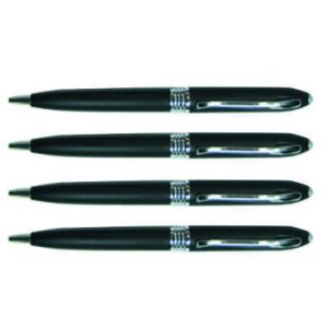 Bolígrafo metálico negro